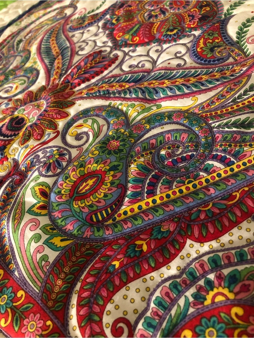 N/A vibrant paisley